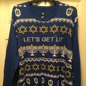 Hanukkah sweater